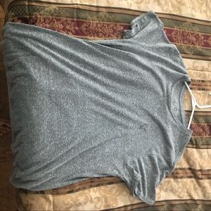 American Eagle grey athletic fit t shirt